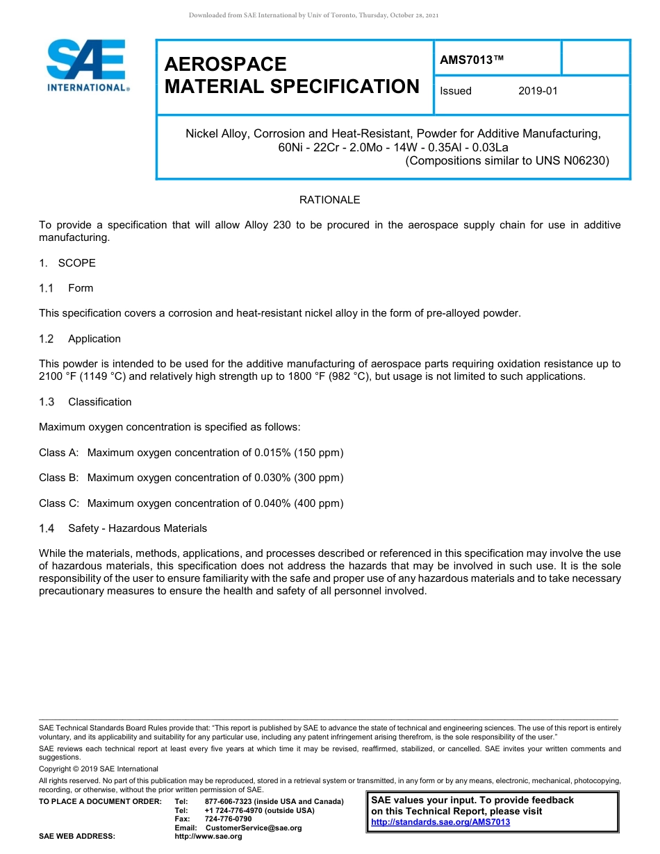 SAE AMS 7013-2019.pdf_第1页