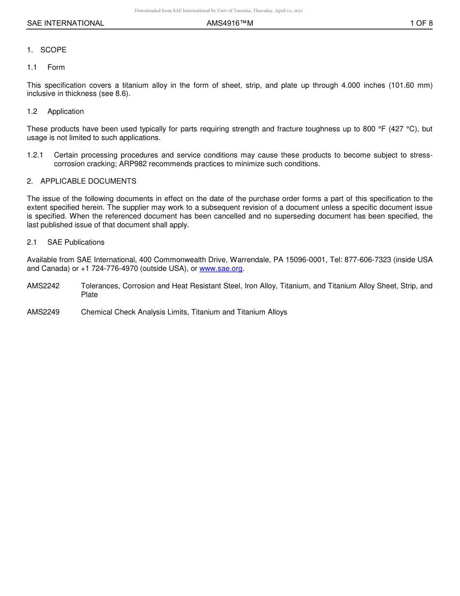 SAE AMS 4916M-2022.pdf_第2页