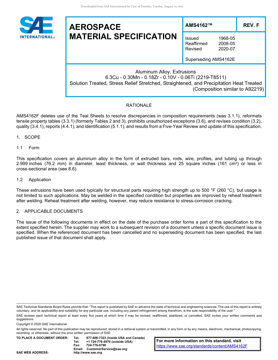 SAE AMS 4162F-2020.pdf_第1页