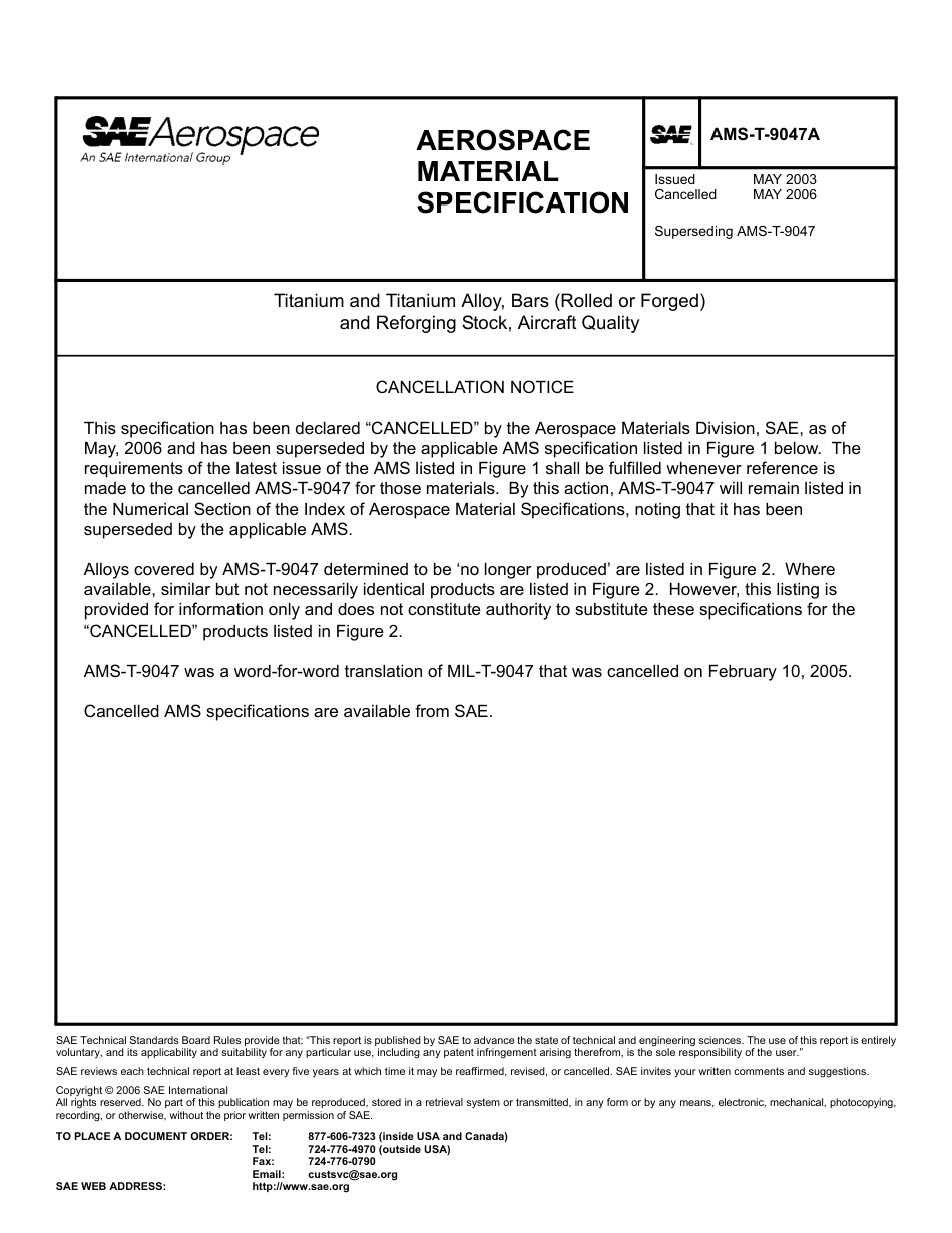 SAE AMS-T-9047A-2006.pdf_第1页