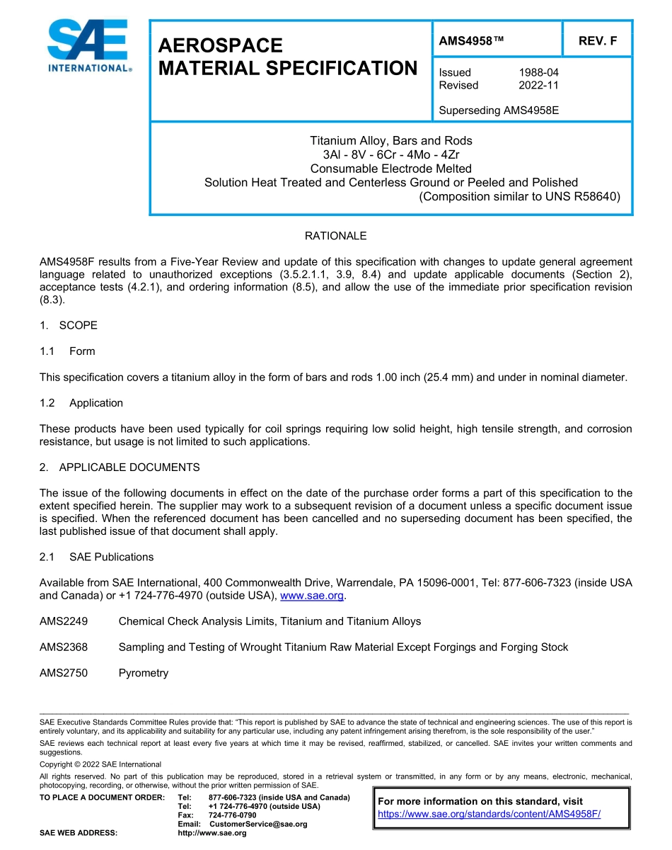 SAE AMS 4958F-2022.pdf_第1页