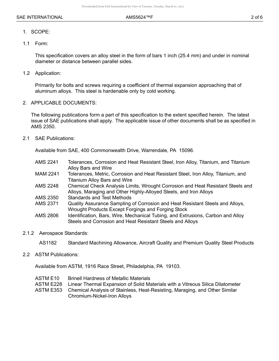 SAE AMS 5624F-2017.pdf_第2页