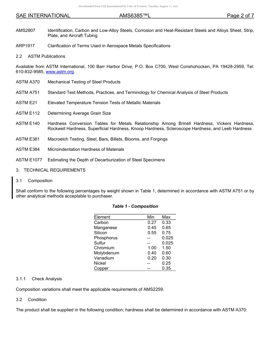 SAE AMS 6385L-2020.pdf_第2页