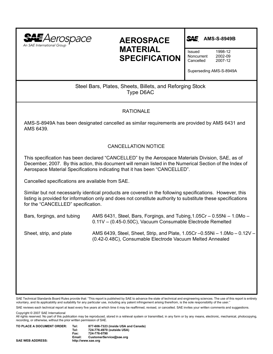 SAE AMS-S-8949B-2007.pdf_第1页