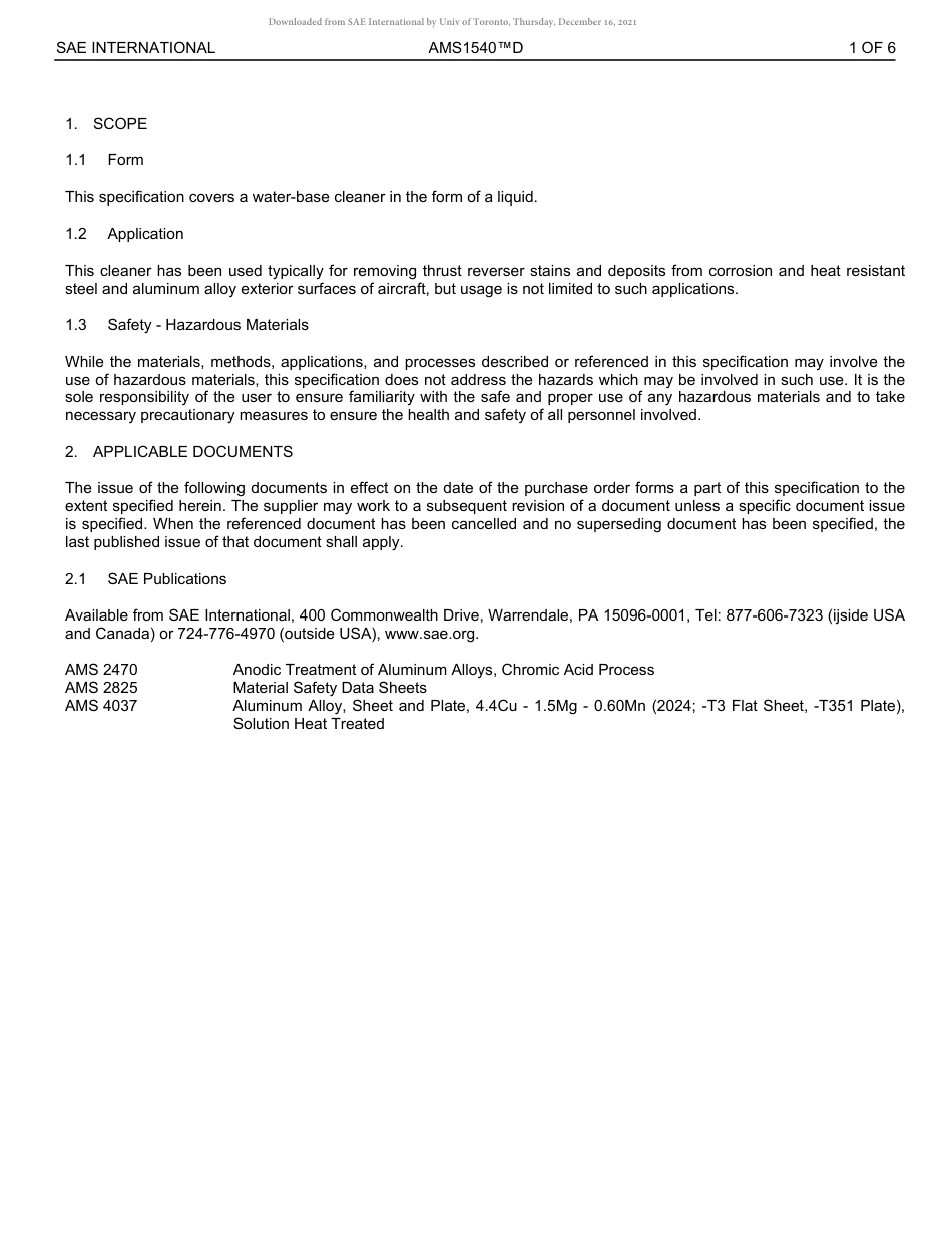 SAE AMS 1540D-2018.pdf_第2页