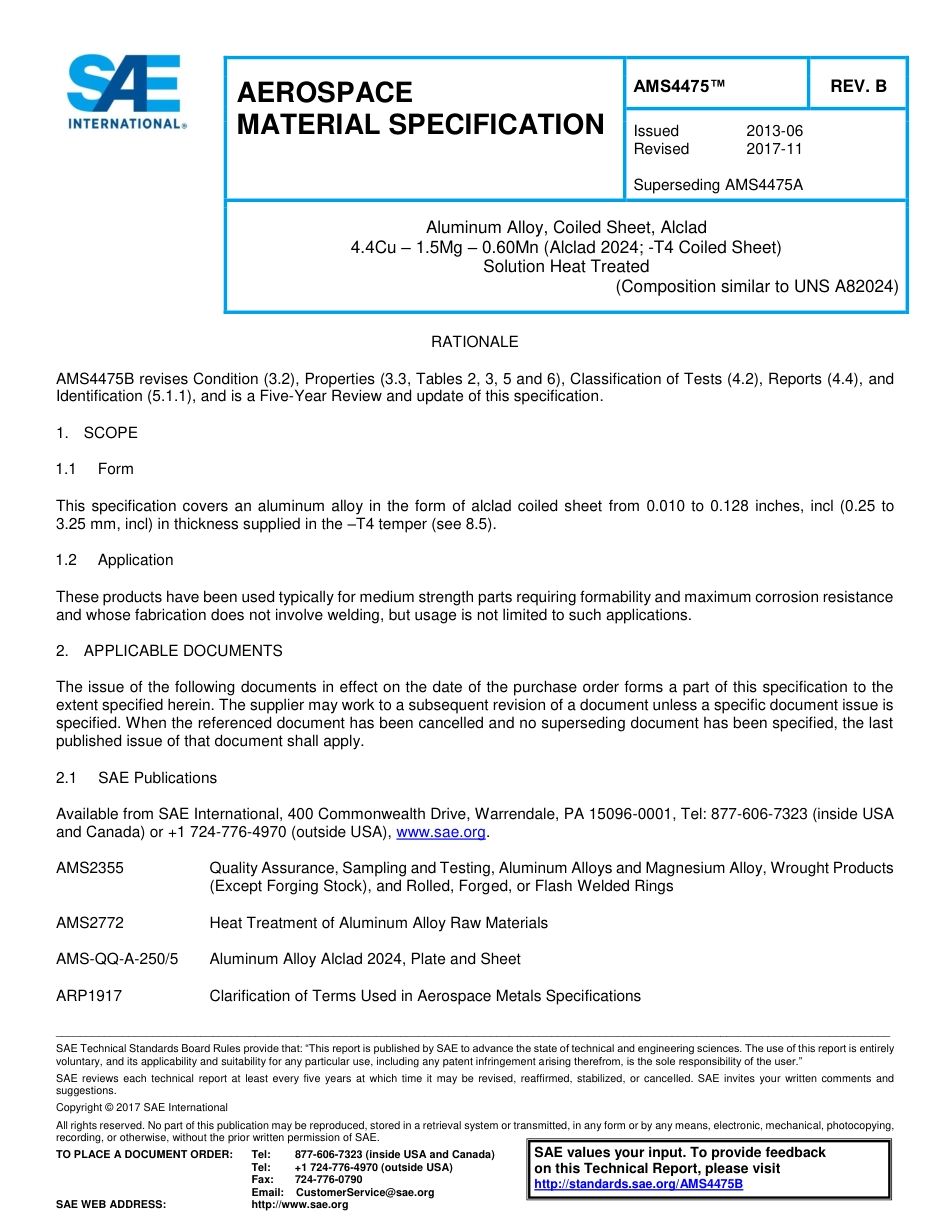 SAE AMS 4475B-2017.pdf_第1页