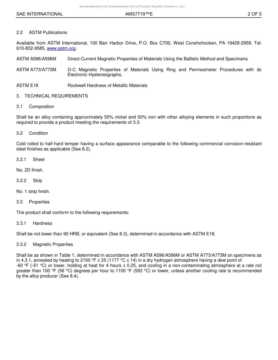 SAE AMS 7719E-2019.pdf_第2页