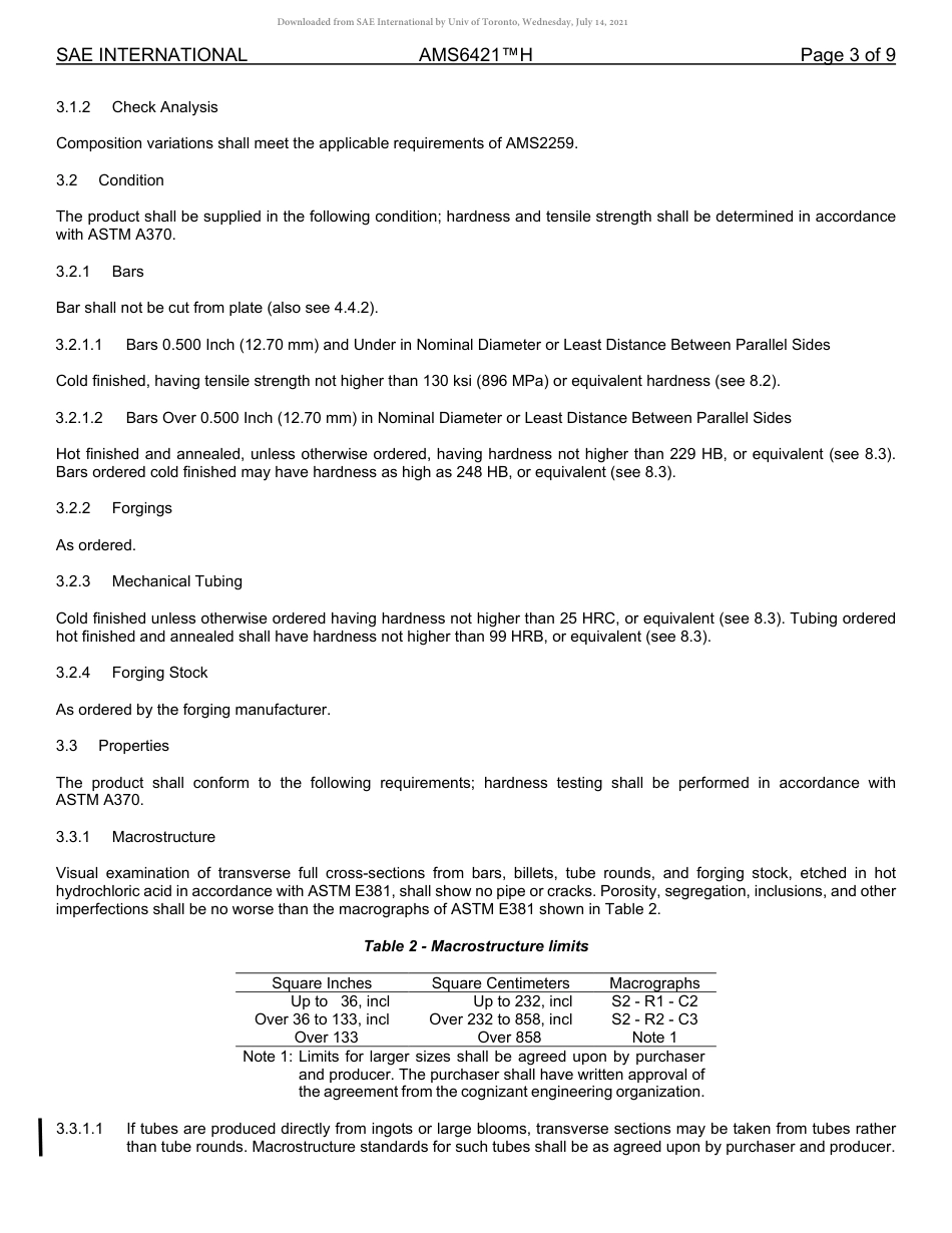 SAE AMS 6421H-2021.pdf_第3页