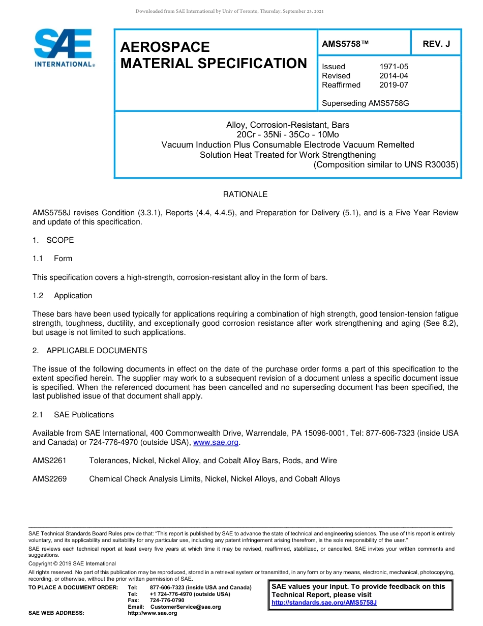 SAE AMS 5758J-2019.pdf_第1页