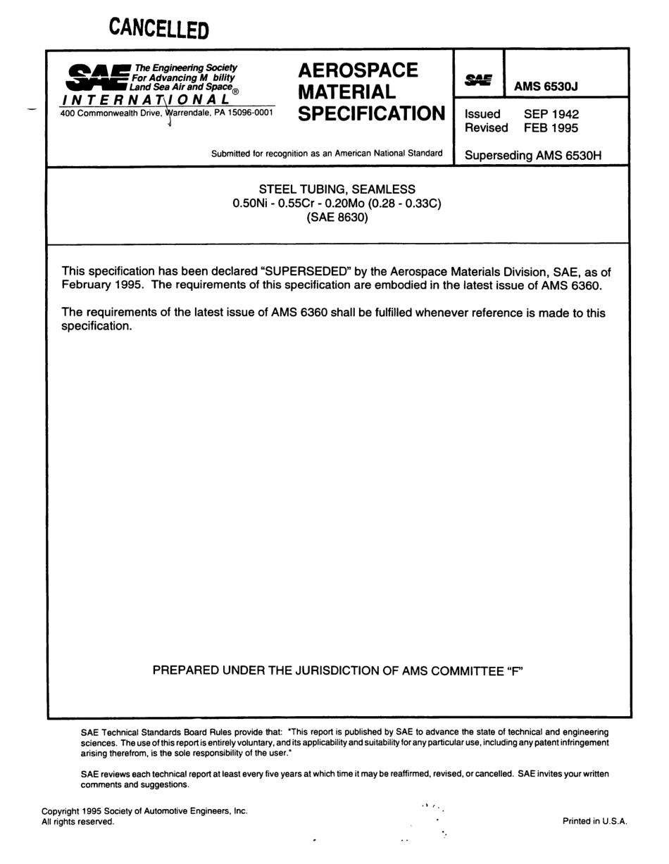 SAE AMS 6530J-1995 scan.pdf_第1页