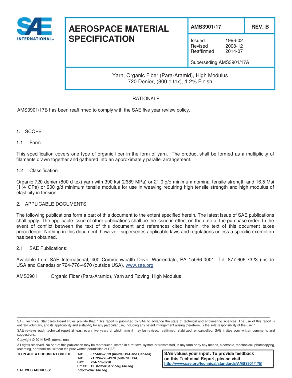SAE AMS 3901-17B-2014.pdf_第1页
