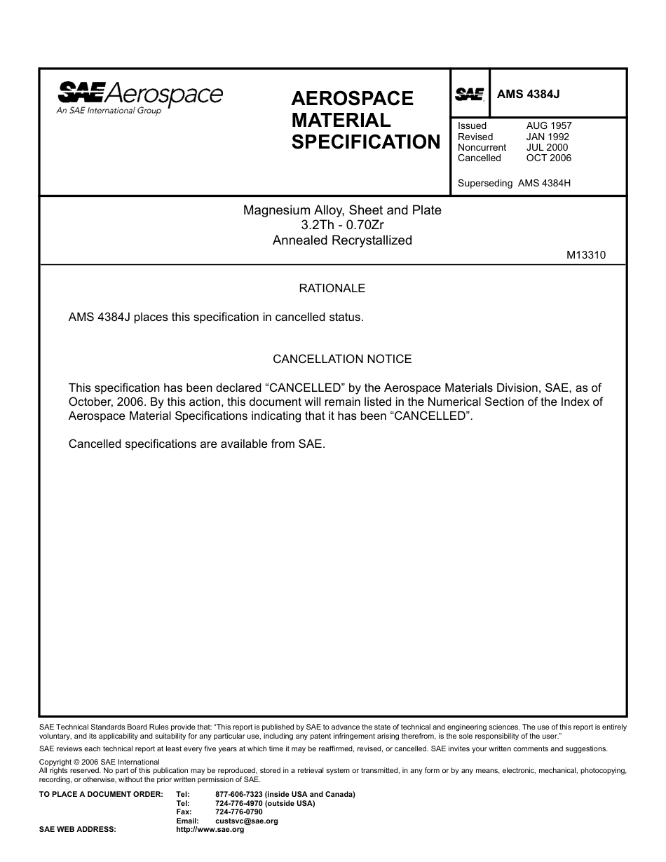 SAE AMS 4384J-2006.pdf_第1页