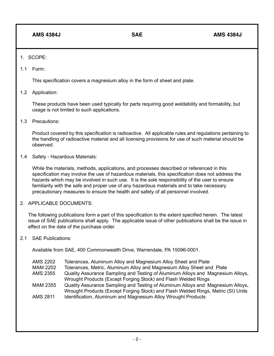 SAE AMS 4384J-2006.pdf_第2页