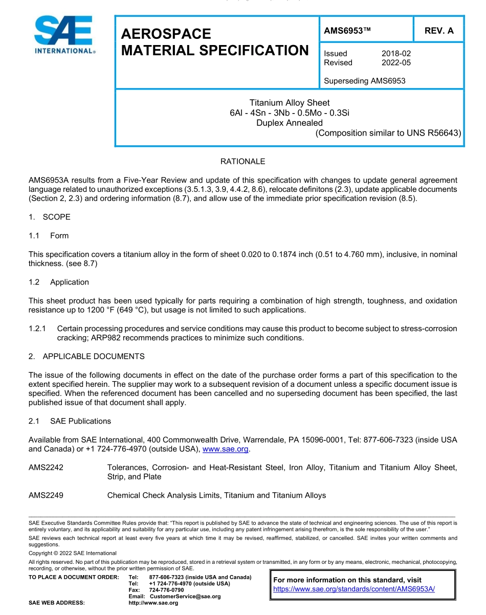 SAE AMS 6953A-2022.pdf_第1页