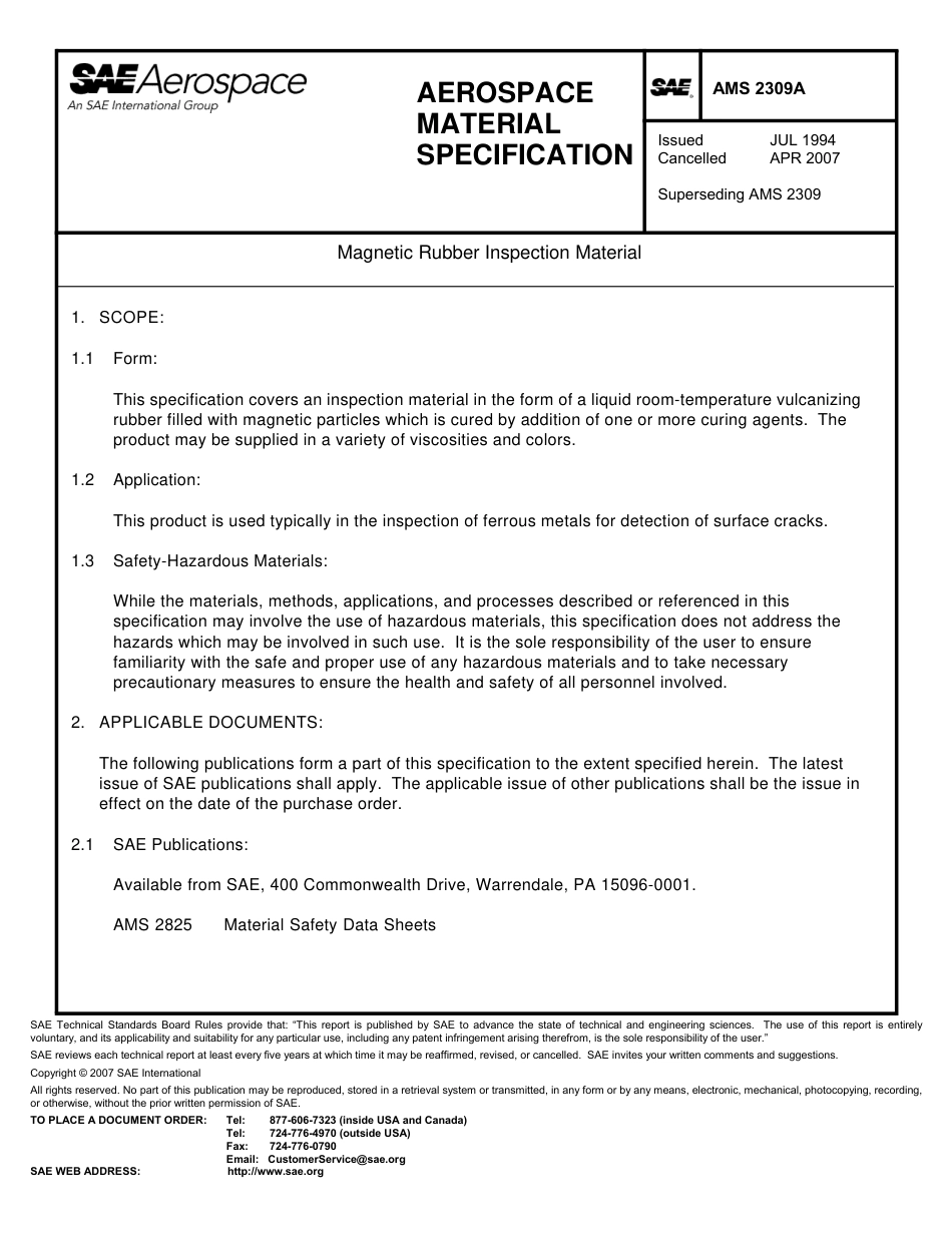 SAE AMS 2309A-2007.pdf_第3页