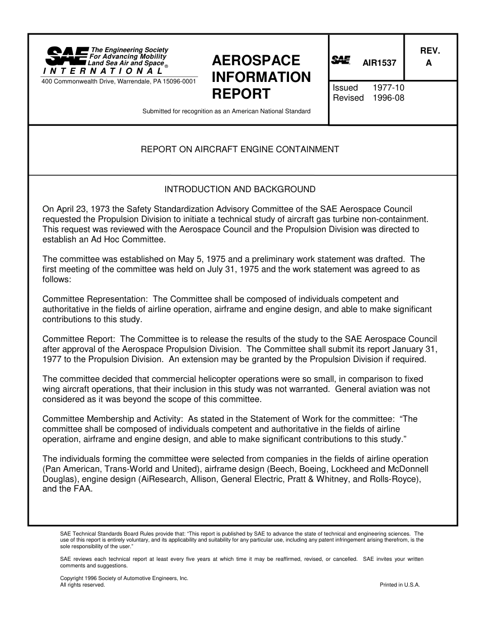SAE AIR 1537A-1996.pdf_第1页