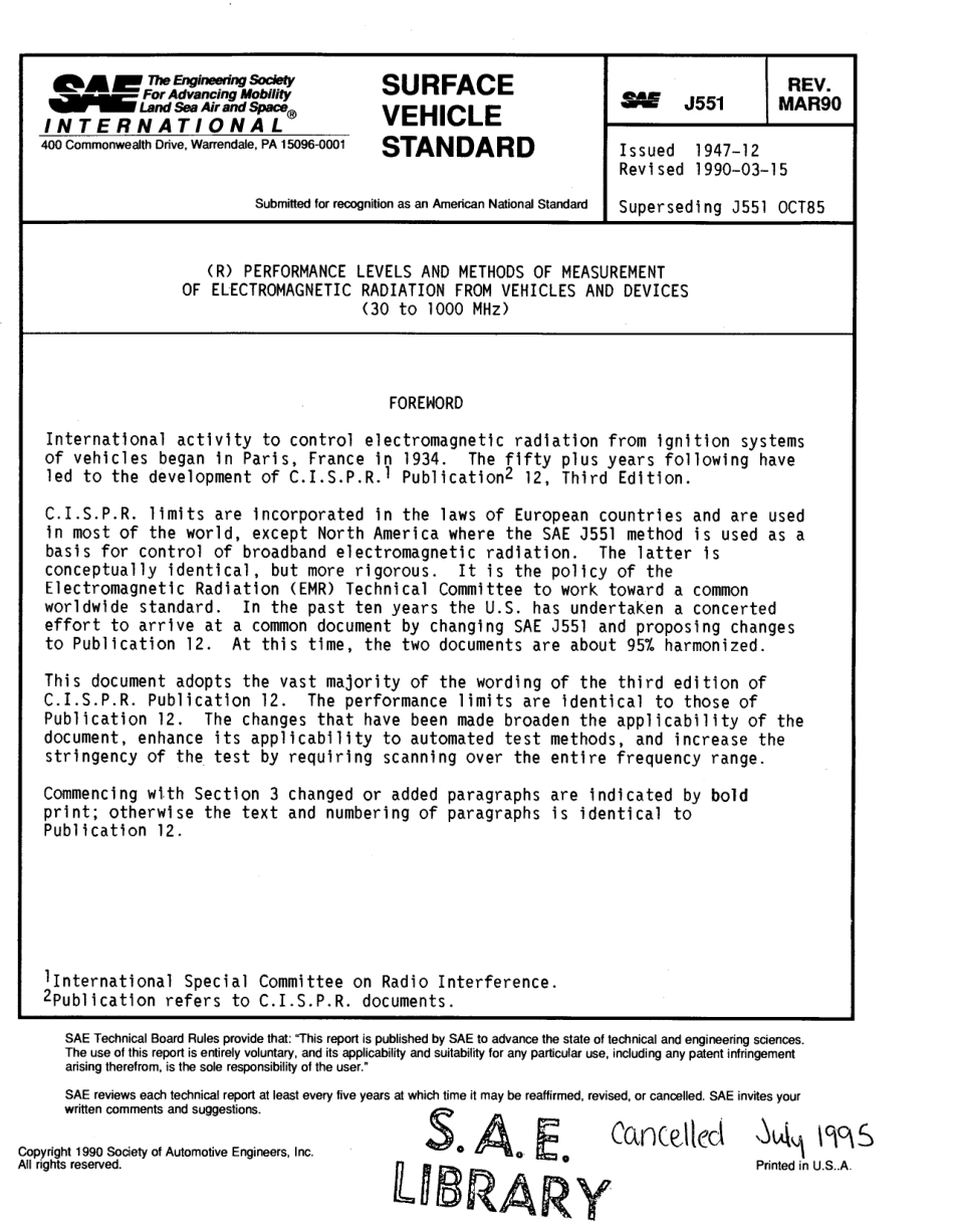 SAE J551-1990 scan.pdf_第1页