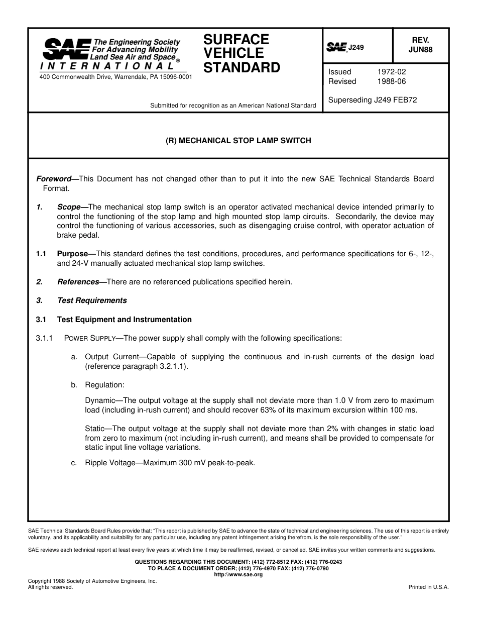 SAE J249-1988.pdf_第1页