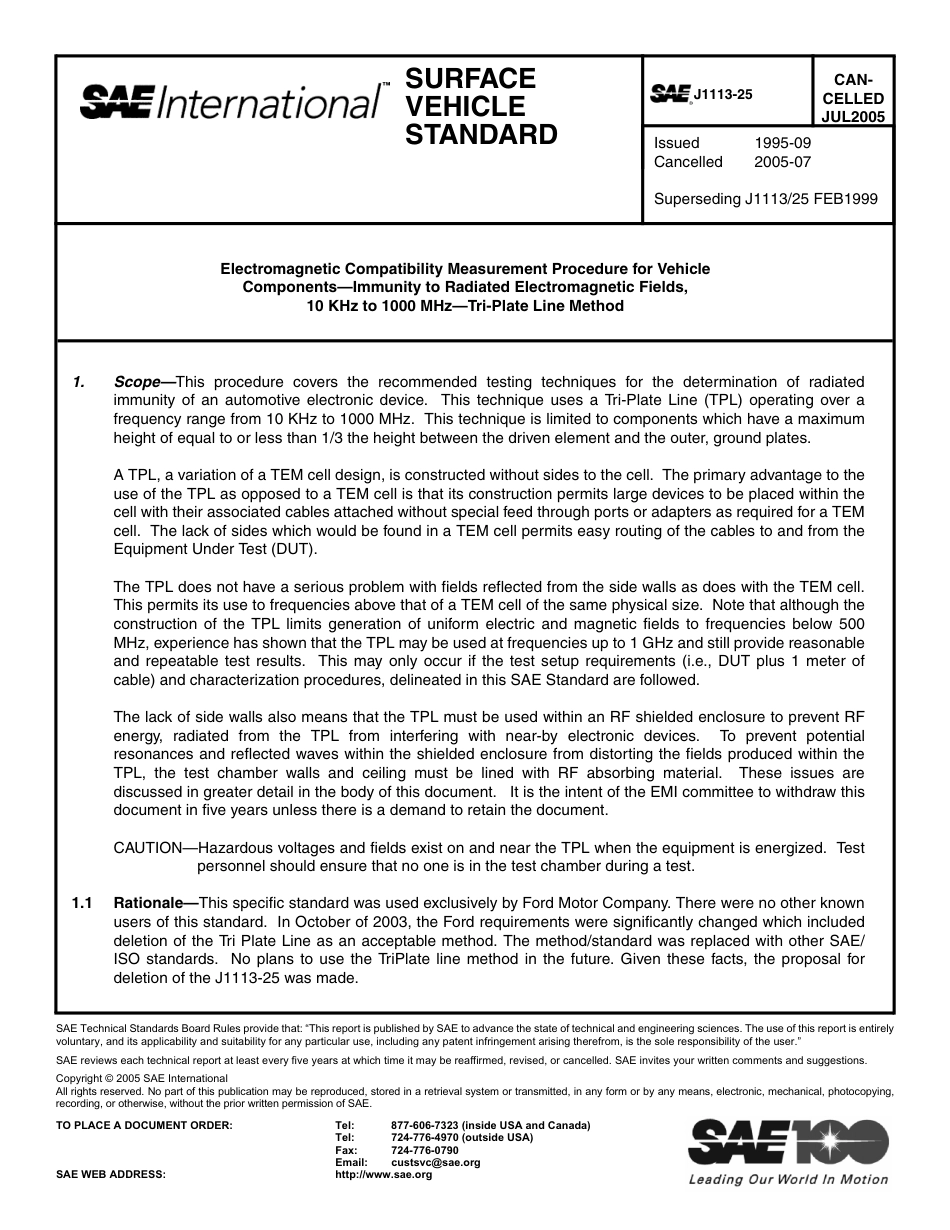 SAE J1113-25-2005.pdf_第1页