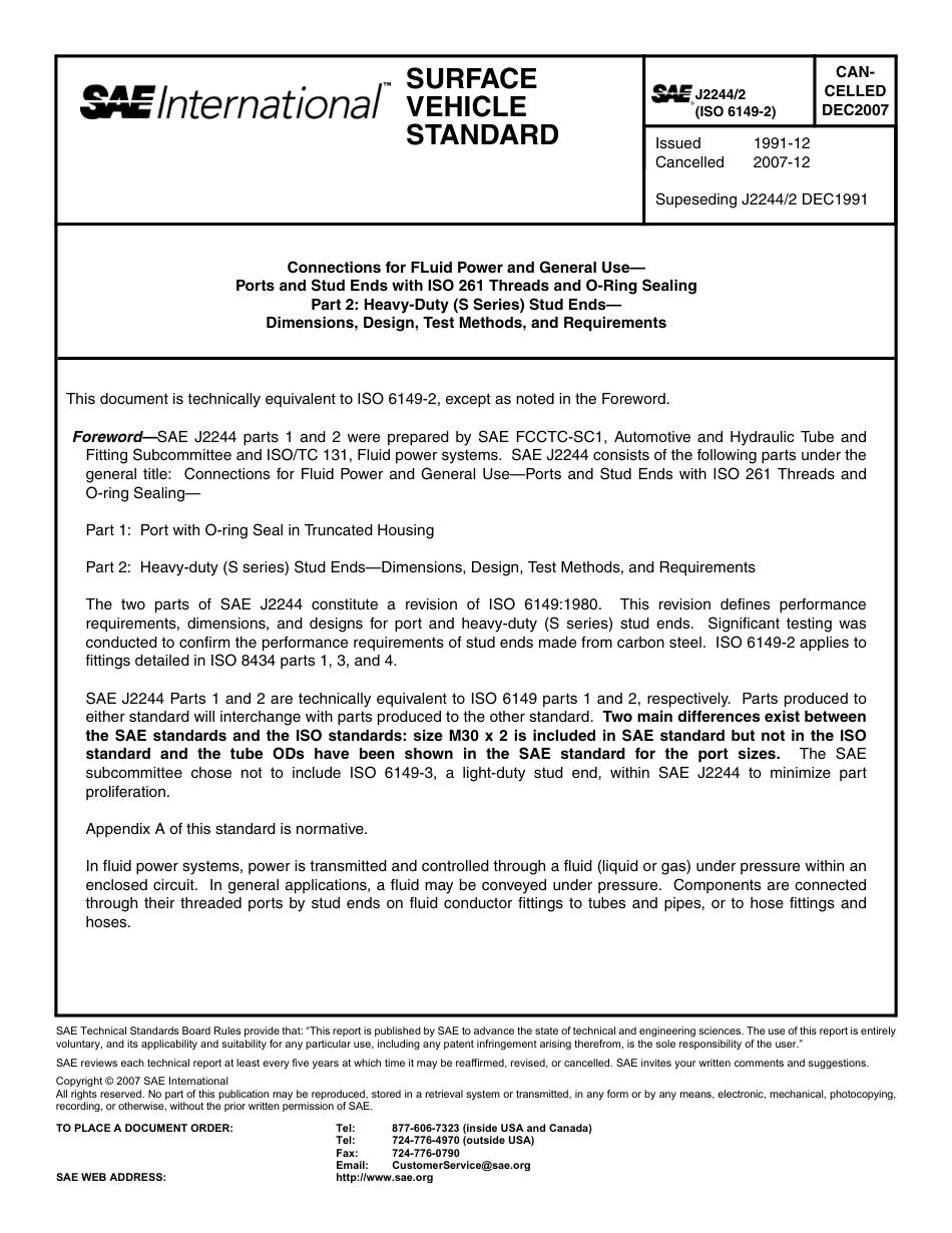 SAE J2244-2-2007 (ISO 6149-2).pdf_第1页