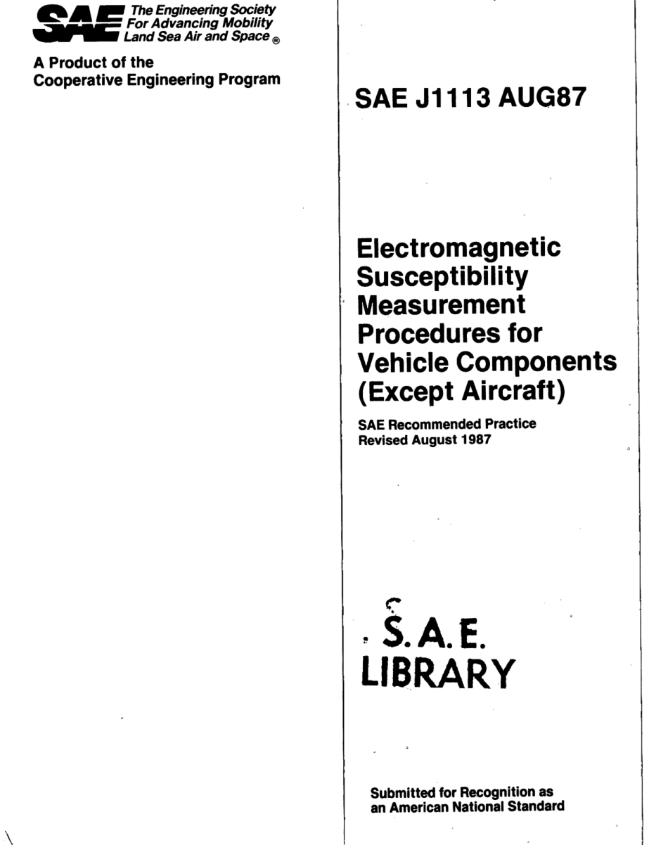 SAE J1113-1987 scan.pdf_第1页