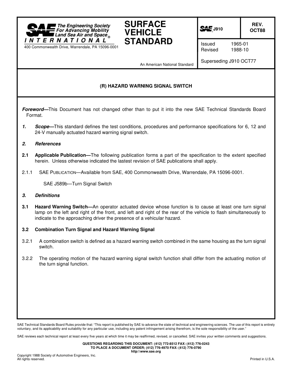 SAE J910-1988.pdf_第1页