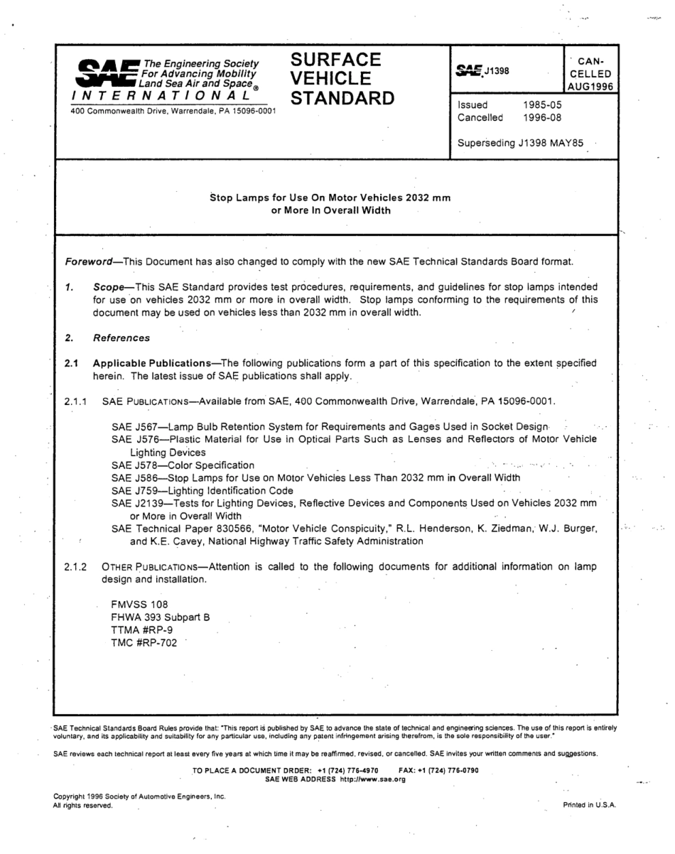 SAE J1398-1996 scan.pdf_第1页