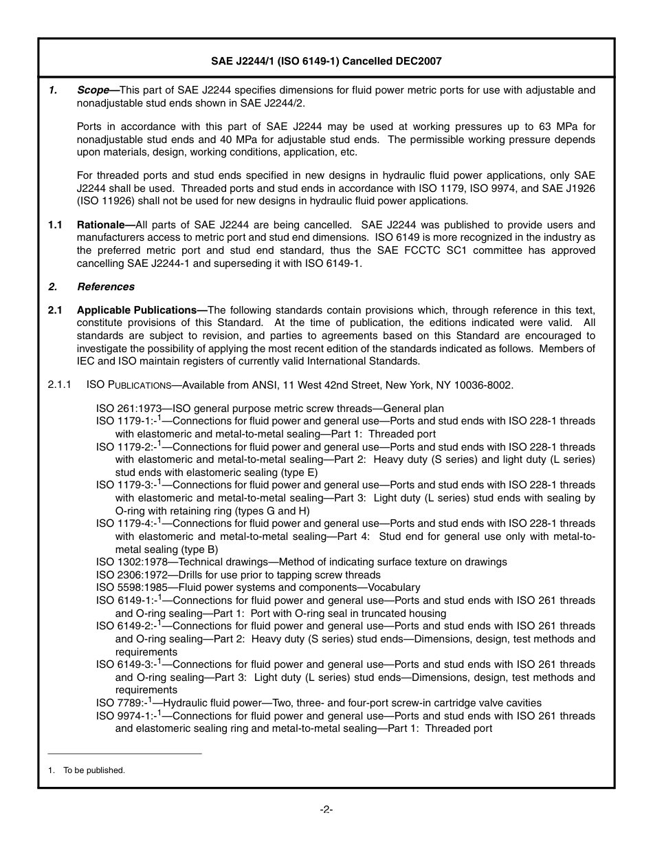SAE J2244-1-2007 (ISO 6149-1).pdf_第2页