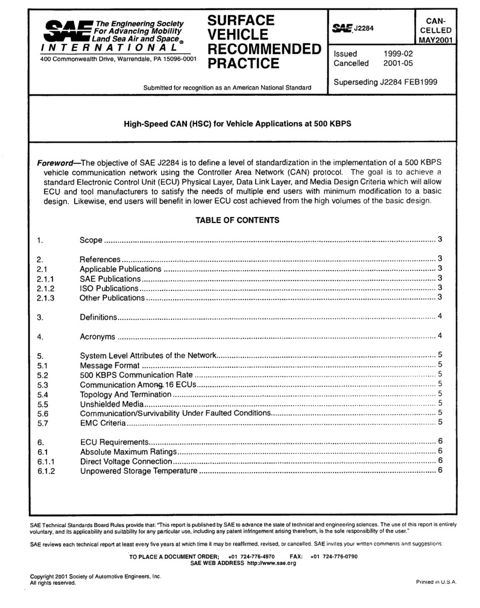 SAE J2284-2001 scan.pdf_第1页
