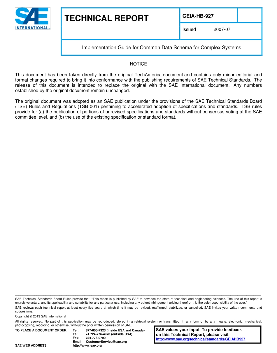 SAE GEIA-HB-927-2007.pdf_第1页