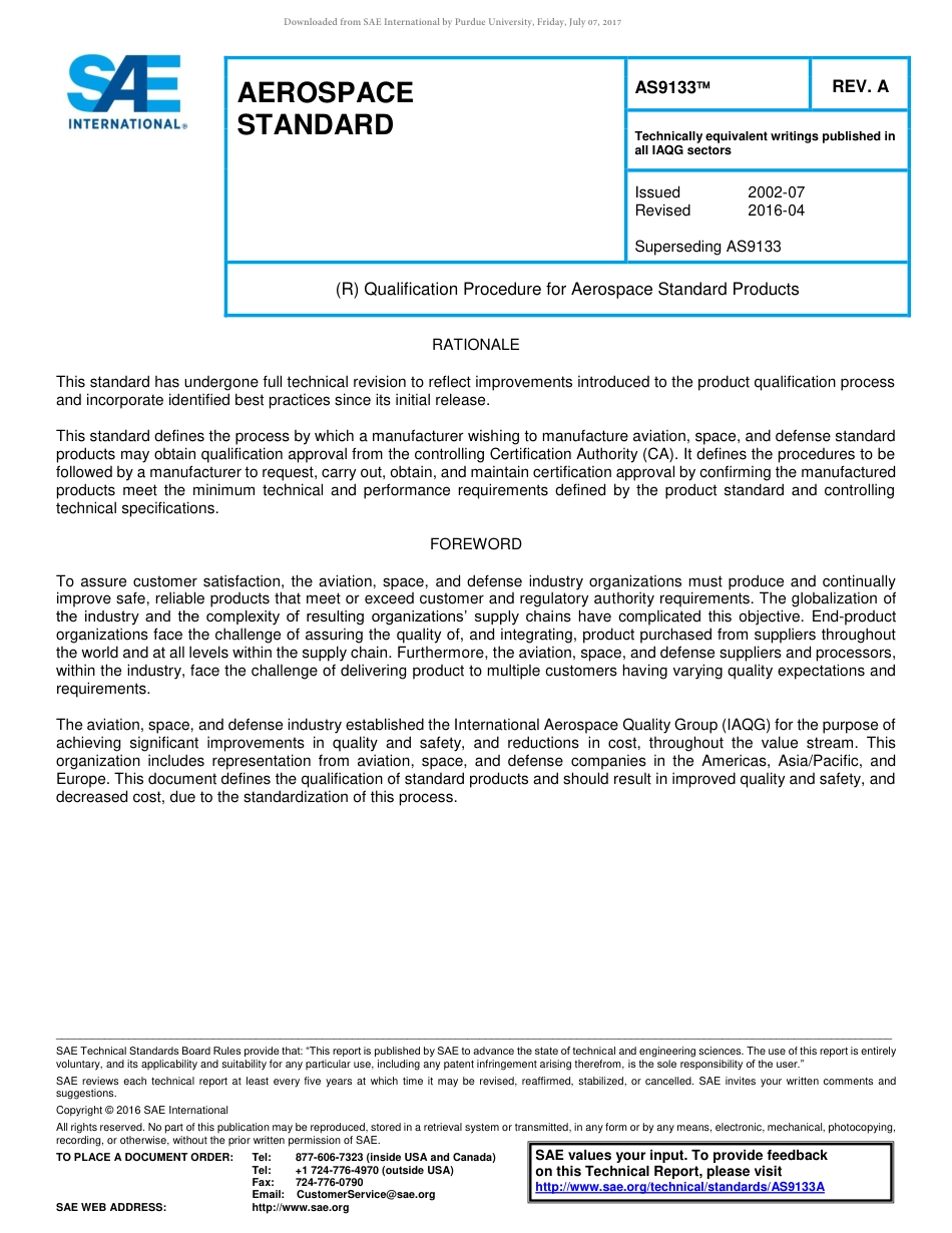 SAE AS9133A-2016.pdf_第1页