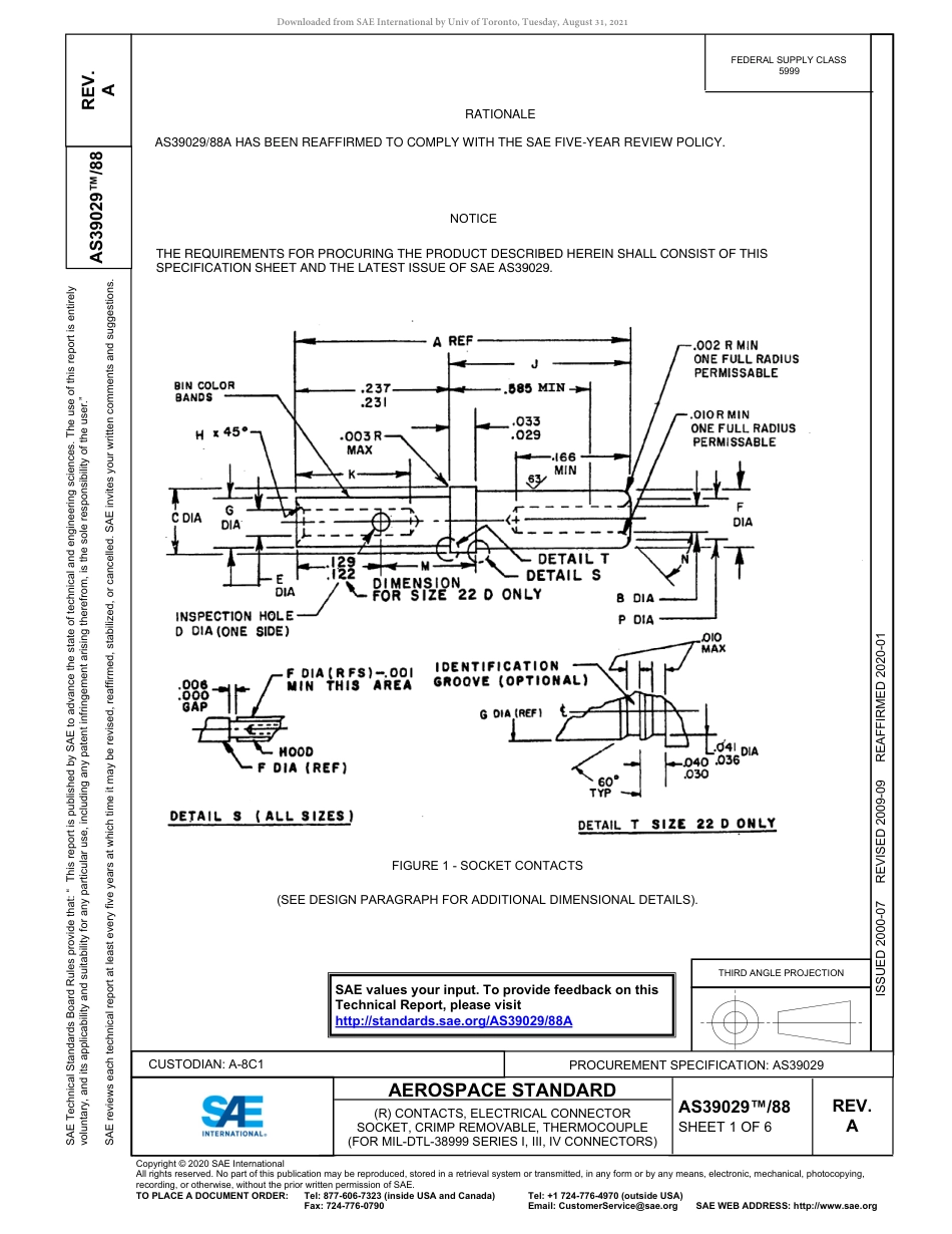 SAE AS39029-88A-2020.pdf_第1页
