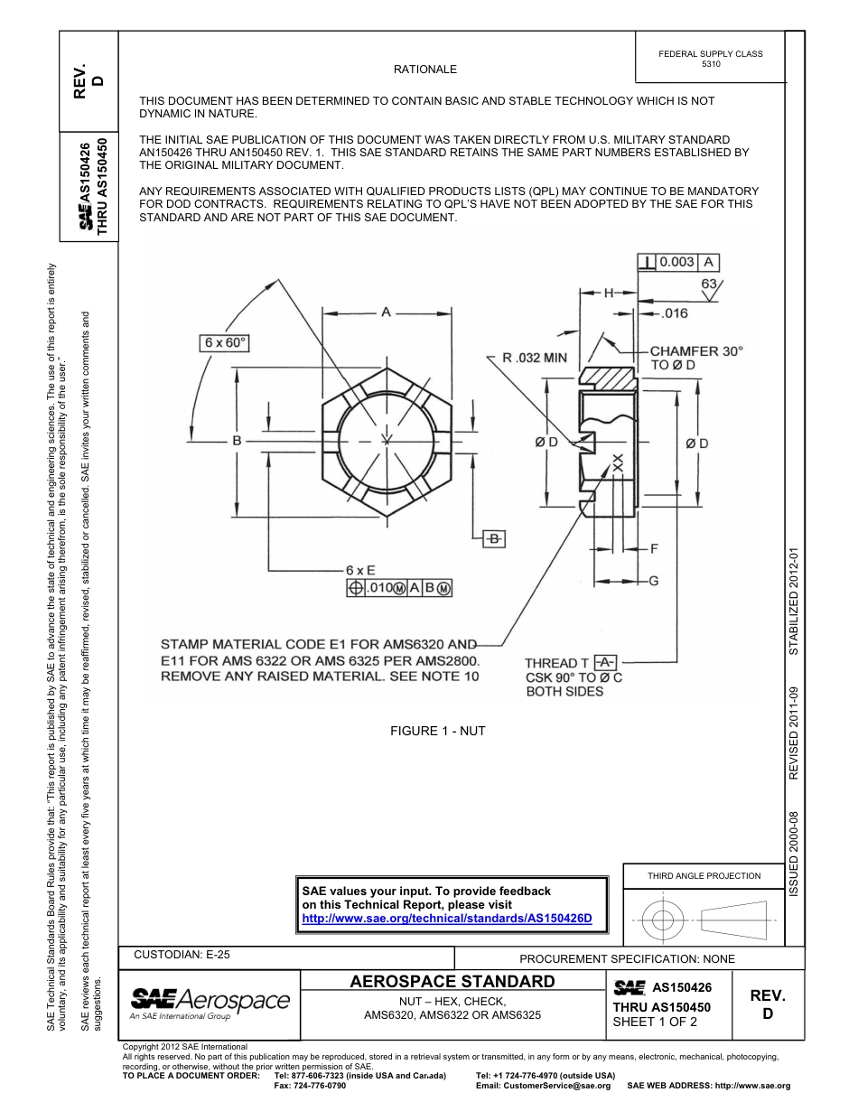 SAE AS150426D - AS150450D-2012.pdf_第1页