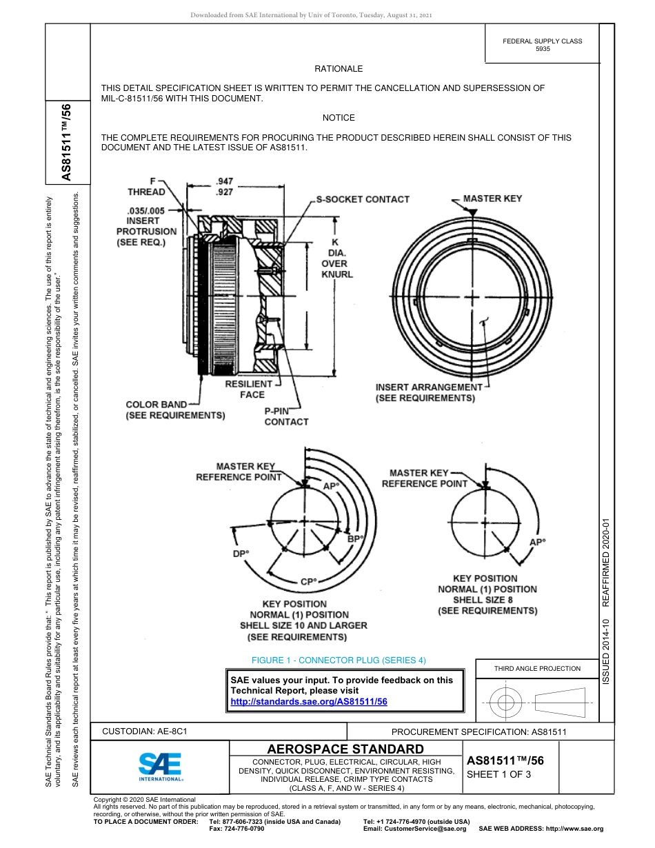 SAE AS81511-56-2020.pdf_第1页
