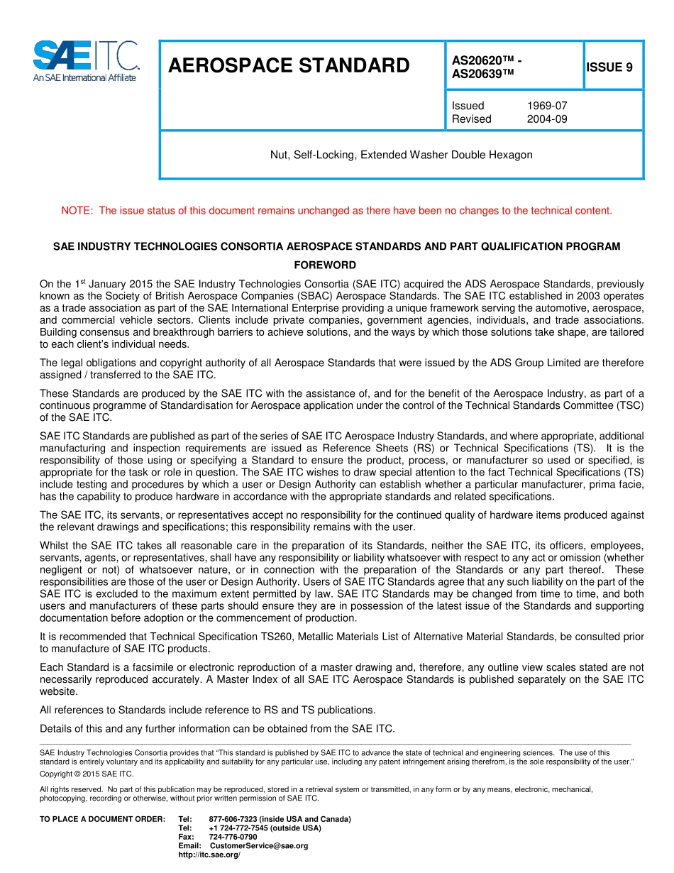 SAE AS20620 - AS20639-2004.pdf_第1页