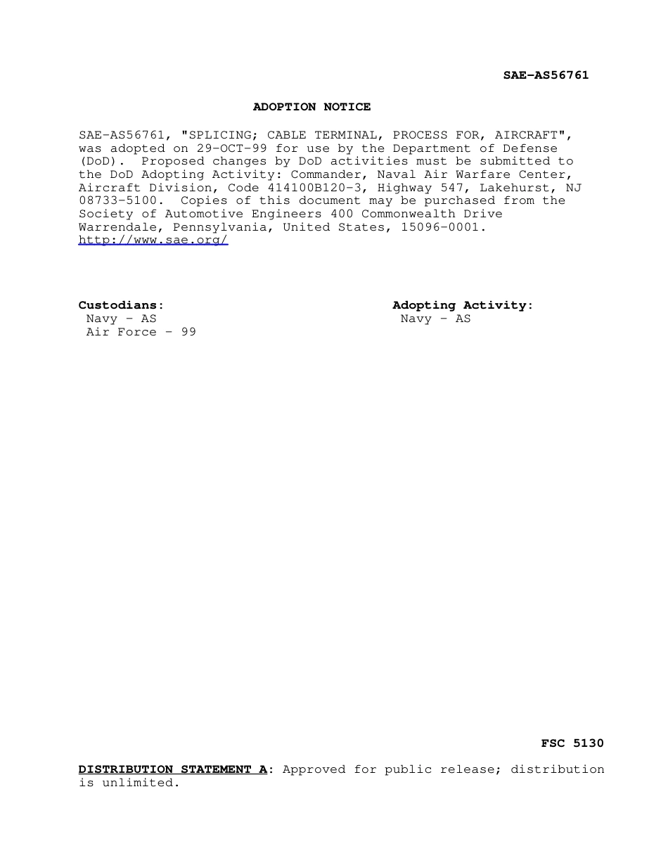 SAE AS56761-1999.pdf_第1页