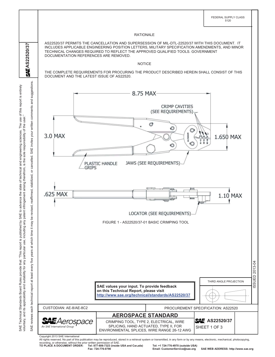 SAE AS22520-37-2013.pdf_第1页