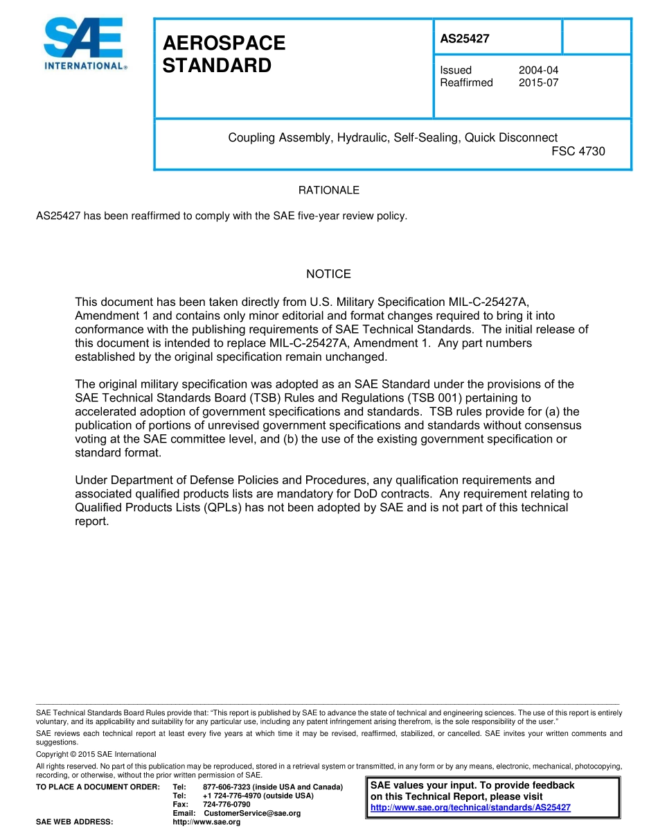 SAE AS25427-2015.pdf_第1页