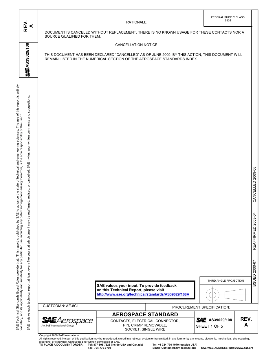 SAE AS39029-108a-2009.pdf_第1页