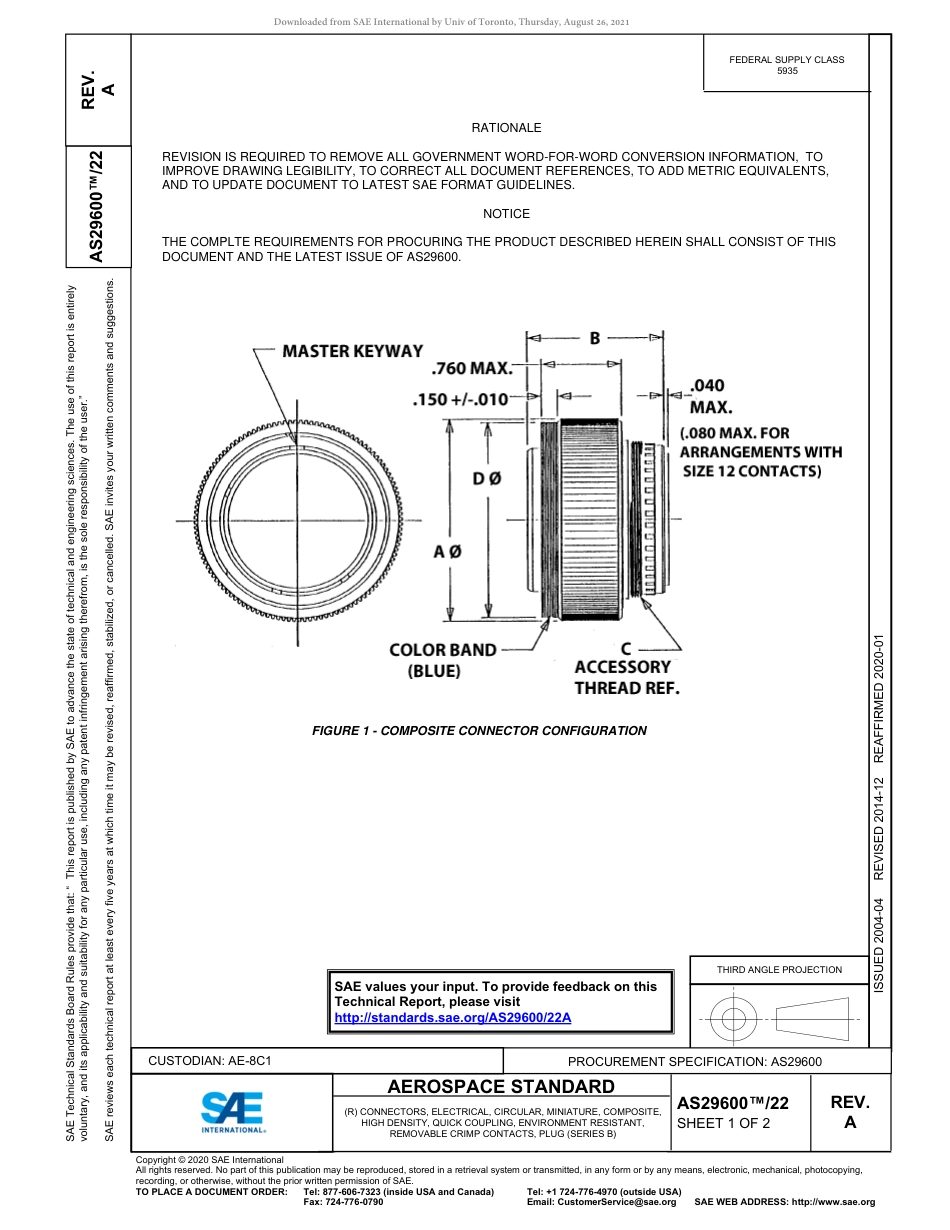 SAE AS29600-22A-2020.pdf_第1页