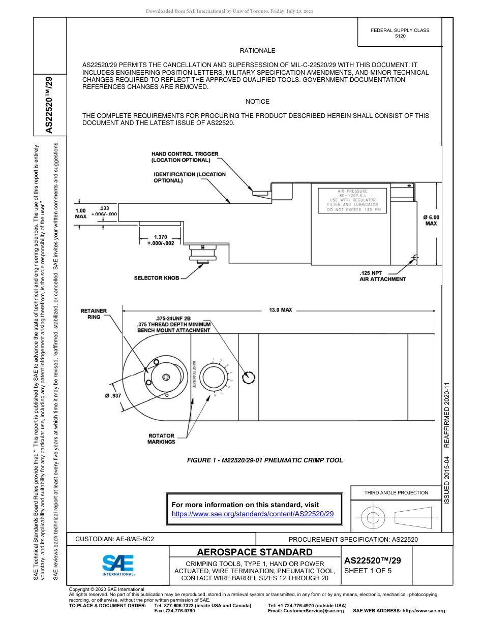 SAE AS22520-29-2020.pdf_第1页