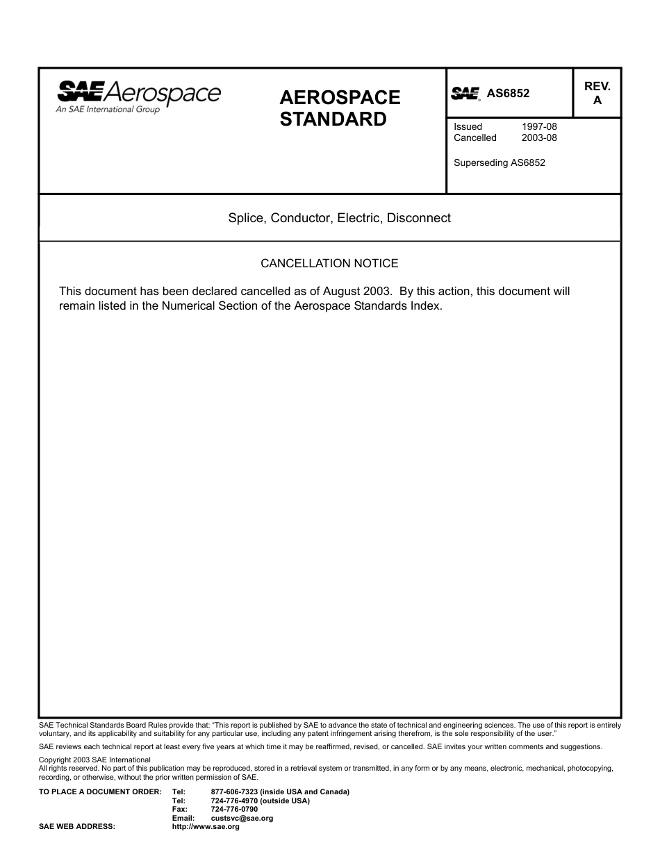SAE AS6852A-2003.pdf_第1页