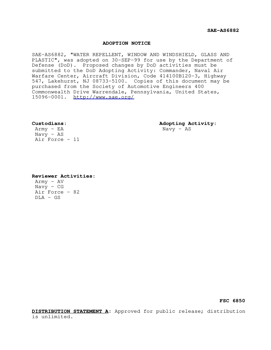 SAE AS6882-1999.pdf_第1页