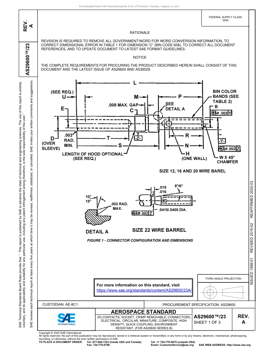 SAE AS29600-23A-2020.pdf_第1页