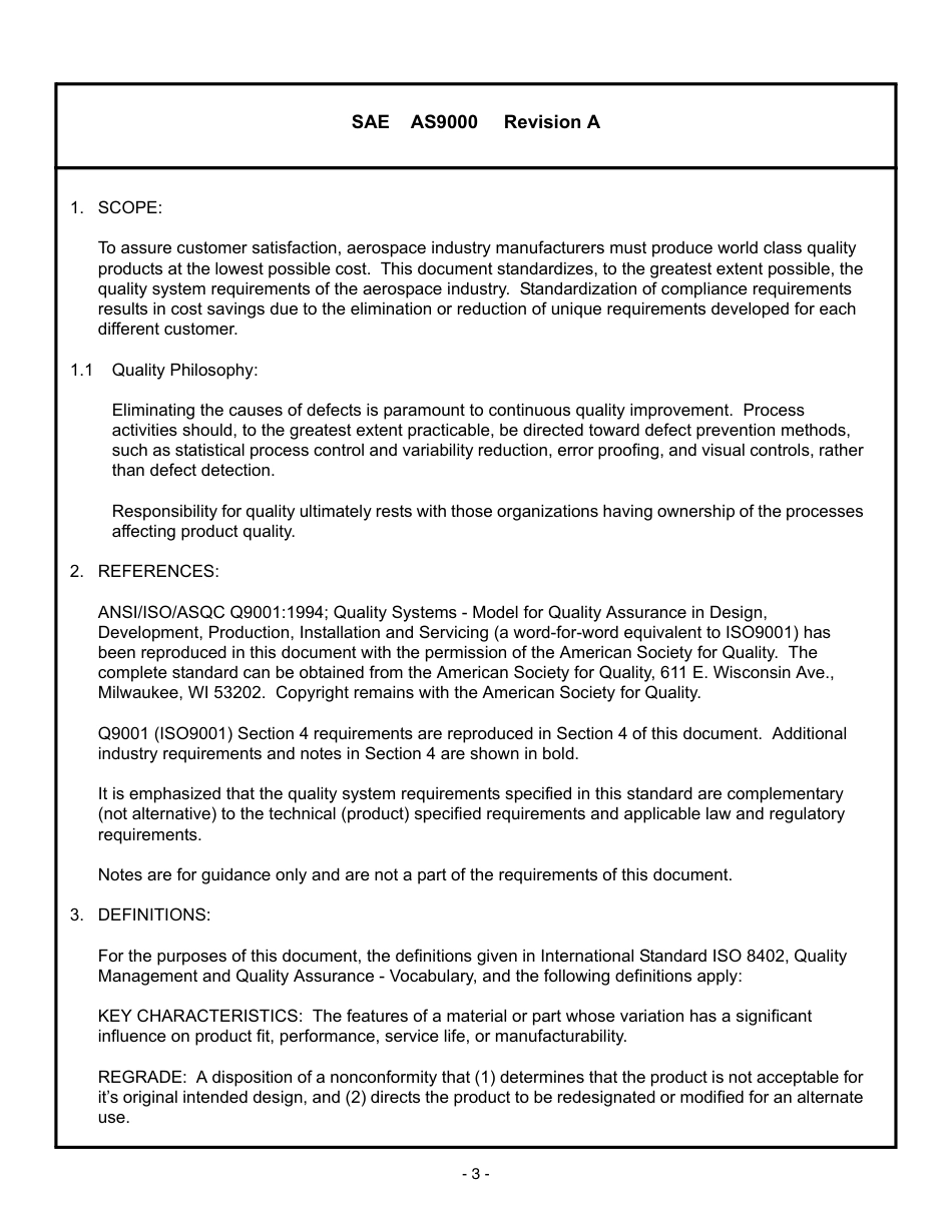 SAE AS9000a-1999.pdf_第3页