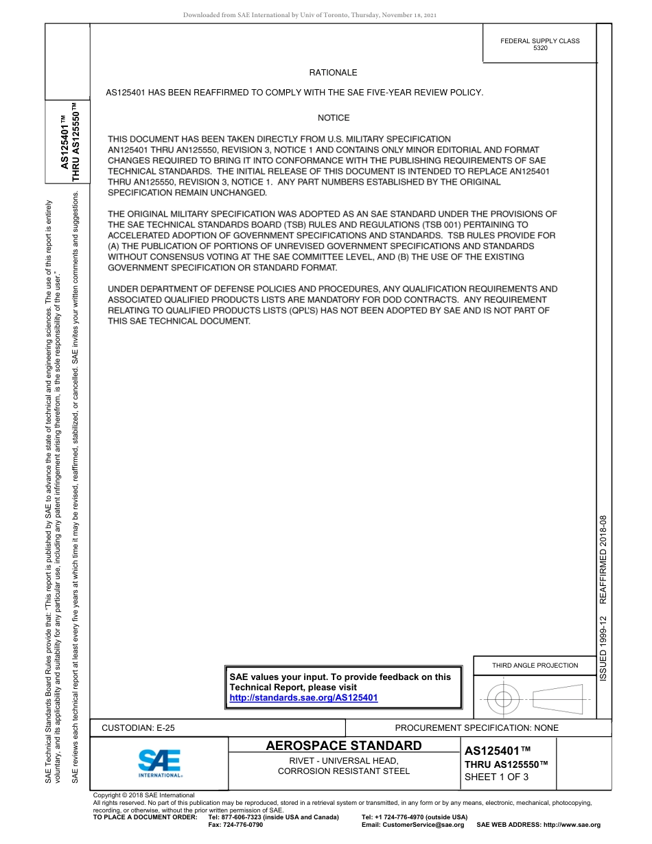 SAE AS125401 - AS125550-2018.pdf_第1页