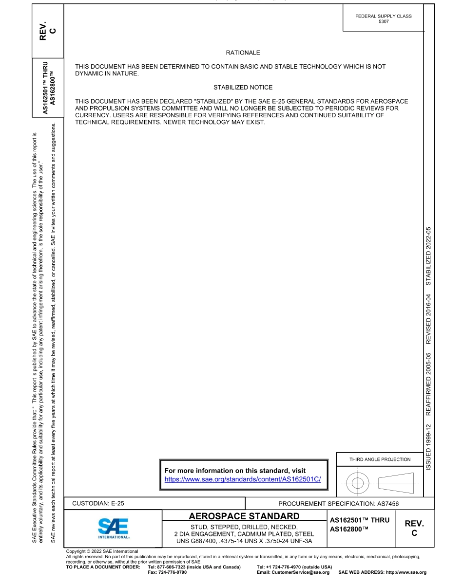 SAE AS162501C - AS162800C-2022.pdf_第1页