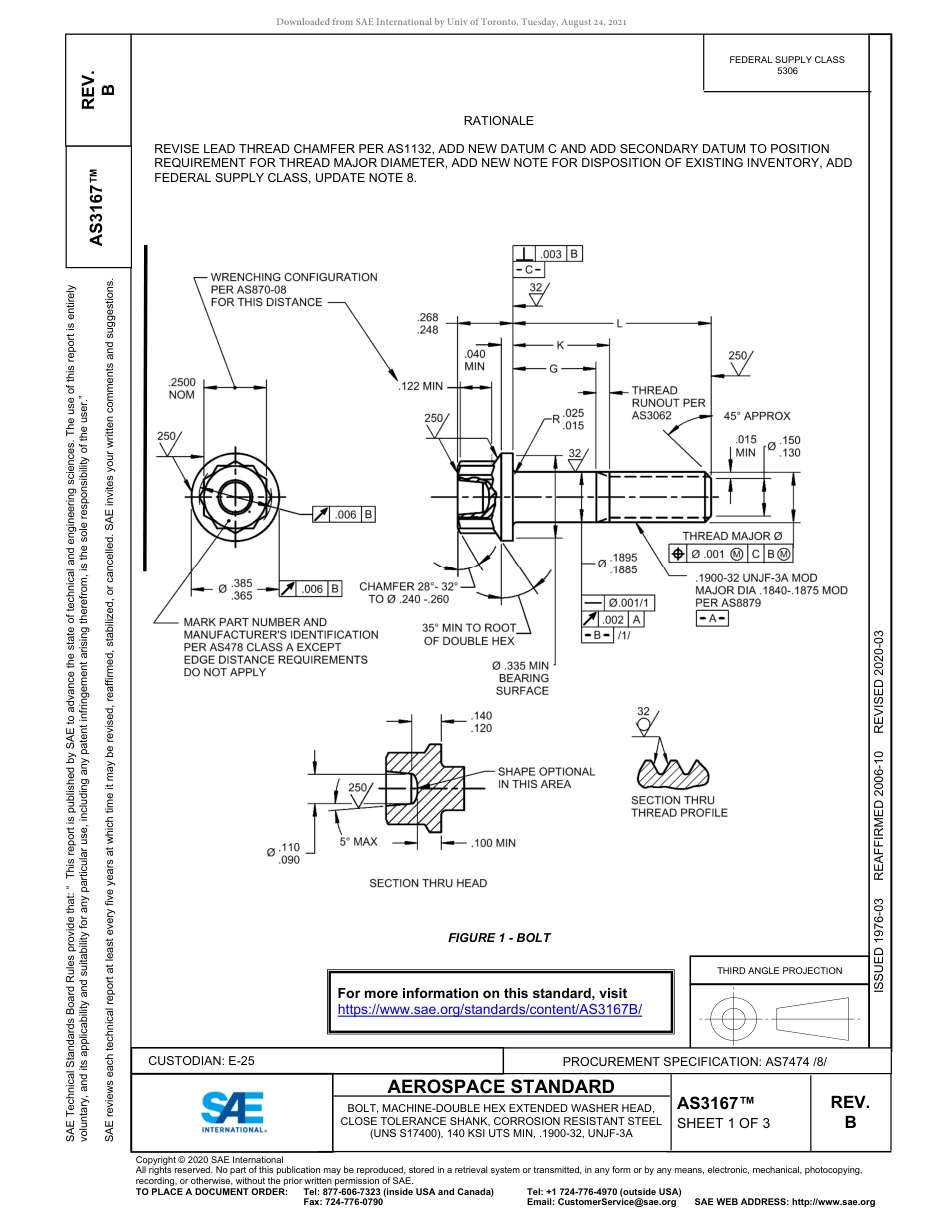SAE AS3167B-2020.pdf_第1页