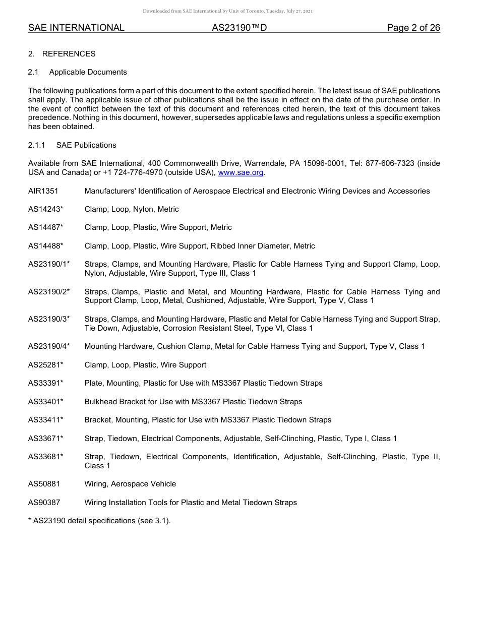 SAE AS23190D-2020.pdf_第2页