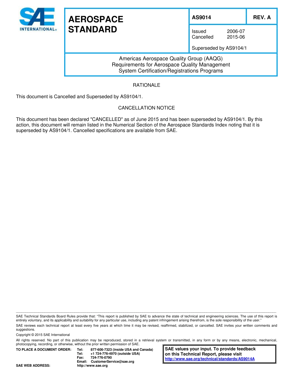 SAE AS9014A-2015.pdf_第1页
